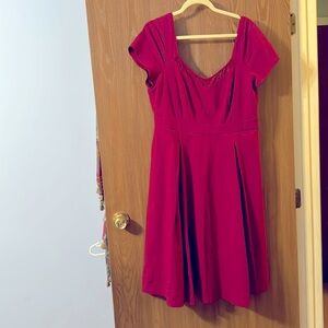 Torrid Maroon V neck midi dress no pockets no pets/smoke free home